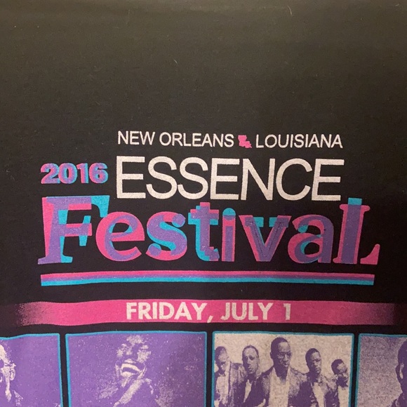 2016 NEW ORLEANS ESSENCE FESTIVAL TEE! 🎺🎶♥️ - Picture 4 of 5